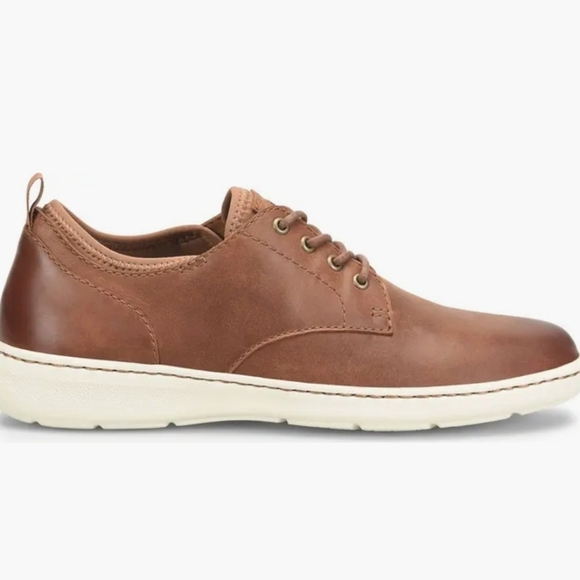 Born Men's Maddox Brown Leather Oxford Sneakers Casual Shoes Boots Sz 11M